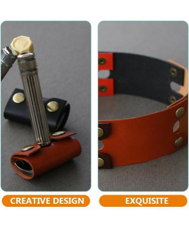 Buy Healeeved Durable Razor Shell Travel Accessories - Leather Case for Razors & Shavers | Ideal Travel Planner & Organizer - Buy Online on GoSupps.com
