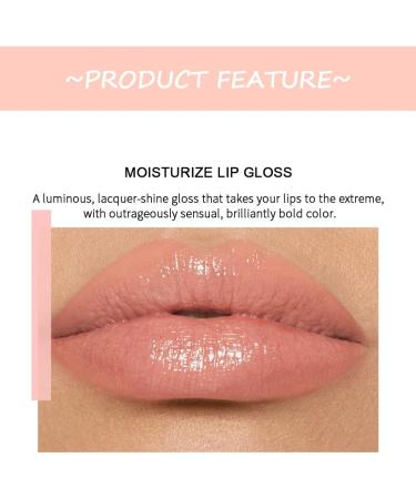 6Pcs Lip Oil Set - Moisturizing Lip Gloss for Long Lasting Waterproof Lip Color - Crystal Jelly Lip Tinted Liquid Lipstick for Girls and Women - Set A - Buy Online on GoSupps.com
