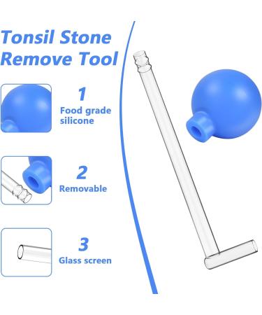 Buy Mhduyeg Tonsillenstein - Effective Almond Stones Cupping Glass for Fresh Breath & Tonsil Stone Removal - Buy Online on GoSupps.com