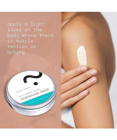 fierce nature Magnesium Tallow Balm Natural Topical Body Balm for Muscle Aches and Strains Alternative Cream For Sleep and Relaxation Unscented 100g - Buy Online on GoSupps.com