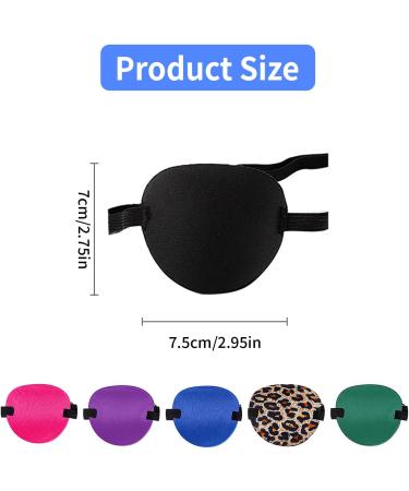 Eye Patches for Adults 6 Pcs Adjustable Eye Patch Set - Soft Medical Eye Patches for Lazy Eye Amblyopia Strabismus Adults and Kids - Buy Online on GoSupps.com