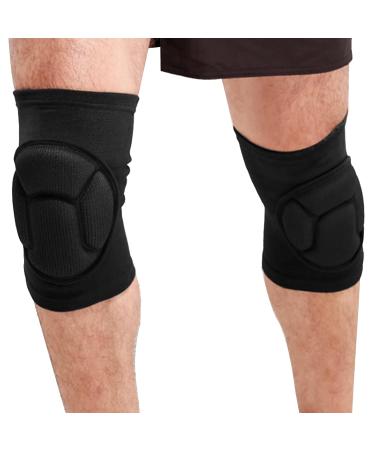 JUOPZKENN Knee Wrap Sleeve - Slip Resistant Sports Knee Support for Football Dance & Gardening - 1 Pair - Buy Online on GoSupps.com