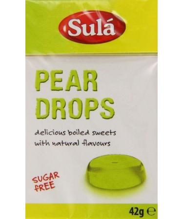 Sula Pear Drops Sugar Free Boiled Sweets 42g