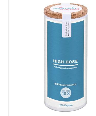 Bifidobacterium Lactis HD - 290 Capsules | High Dose Probiotic with 30 Billion CFU | 1000% More Content | Ship Worldwide - Buy Online on GoSupps.com