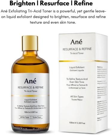 An Tranexamic AHA BHA Hydrating Acid Toner - Vegan Liquid Exfoliant for Clarifying Brightening & Even Skin Tone International Shipping Available - Buy Online on GoSupps.com