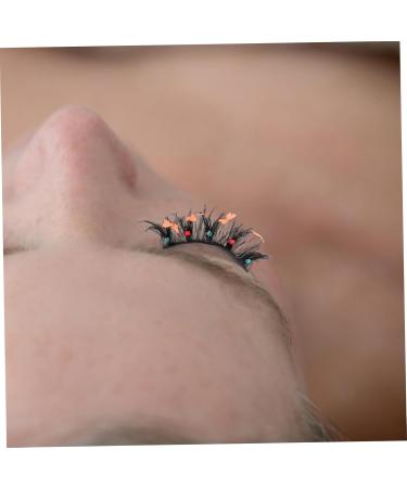 FRCOLOR False Eyelashes 3 Pairs halloween decor fake lashes individual natural individual slim sequins set Fake eyelashes decorate fiber False Lashes - Buy Online on GoSupps.com