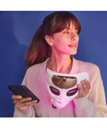 LUSTRE ClearSkin Renew Pro Facewear | Anti-Aging & Anti-Acne LED Mask | Red Blue & Near Infrared Light Therapy | Reduce Wrinkles & Prevent Acne - International Shipping Available - Buy Online on GoSupps.com