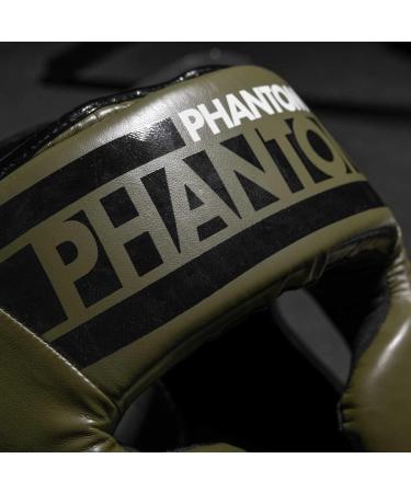 Phantom Head Guard APEX | Ultimate Boxing & MMA Protection | Unisex Full Face for Muay Thai & Fighting | Army Style - Buy Online on GoSupps.com
