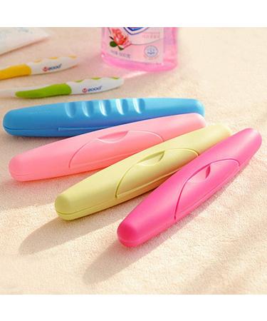 Venire Trip Toothbrush Box Set - Travel Toothbrush Case Toothpaste & Gurgling Cups for Home Bathroom & Camping Storage - Buy Online on GoSupps.com