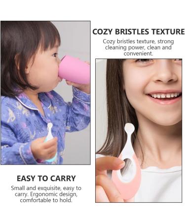 Plafope 4-Piece Children's Toothbrush Set - Toddler Oral Care Tools for Effective Brush Training - Buy Online on GoSupps.com
