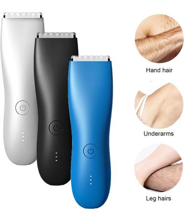 Bottone Men Body Hair Trimmer for Men Women Lady Shaver Hair Removal Bikinis Trimmer Groin & Body Shaver Groomer Arm Beard Black - Buy Online on GoSupps.com