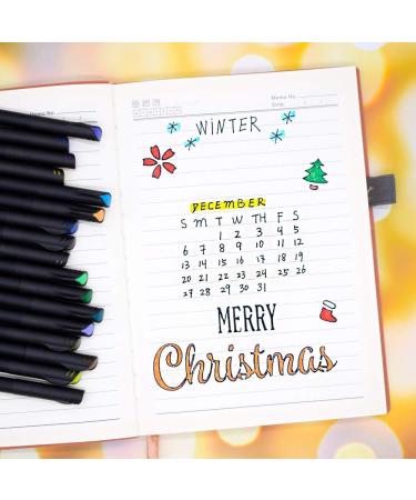 24 Colors TWOHANDS Journal Pens - Fine Tip Markers for Journaling, Writing, Coloring & Drawing - Buy Online on GoSupps.com