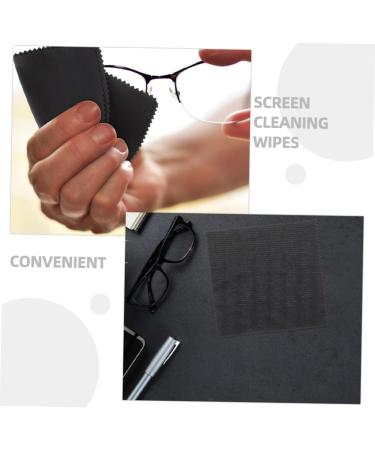 50pcs Eyeglass Cleaning Cloths - Premium Glasses Wipes for Lenses & Eyeglasses - Streak-Free Cleaner & Durable Microfiber - Buy Online on GoSupps.com