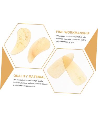 8pcs Guzheng nails thumb picks guitar picks for kids acoustic guitar plectrums Guzheng Accessories guzheng ox horn pick thin guitar picks child protective cover horns portable 2.5X1.2X0.1CM Light Yellow 03 - Buy Online on GoSupps.com