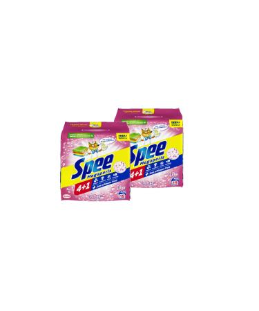 Spee Megaperls Color washing powder 4 + 1 38 WL (2 x 19 washloads) color detergent with 4 + 1 formula combines purity radiance freshness & sustainable 20 - 60 C fresh 1.14 kg (2 pack)