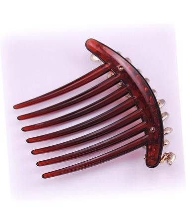 Ipetboom Hair Comb Hair Accessories Unique Design Thin Hair Retro Style Bridal Side Comb Girls Hair Styling Hair Clip Comb Different Occasions Durable Rhinestone Comb Alloy Headgear Women's - Buy Online on GoSupps.com