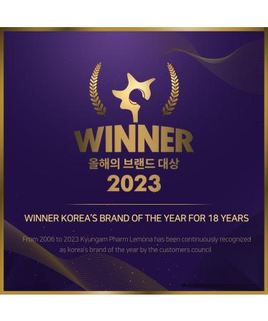 LEMONA Official Vitamin C Powder 500mg Korean Supplements Immune Support B6 B2 On-The-Go Packets Vitamin Healthy Living Easy to Take Daily Energy Boost Korean Food Snacks Lemon (120Sticks) - Buy Online on GoSupps.com