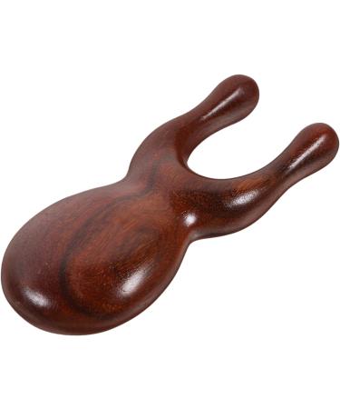 Frcolor Hand Massager & Shiatsu Face Care Tools - Wood Nasal Scraper 2 Pcs 9x3.5cm - Easy Travel Beauty & Urban Health Device - Buy Online on GoSupps.com