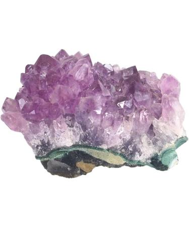 Gift Natural Crystal Stone Amethyst Cluster Original Cluster for Home Decoration QINTINYIN ERBDRGAZ (Size : 300-350g) - Buy Online on GoSupps.com