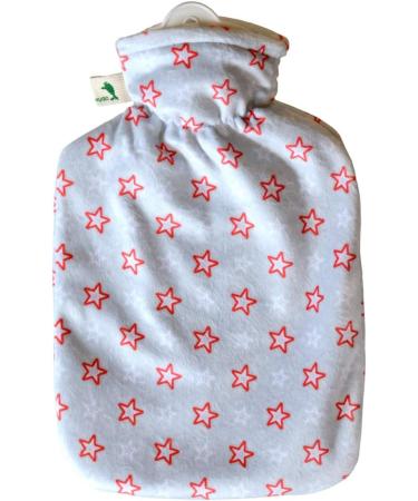 Hugo Frosch Hot Water Bottle 1.8L - Classic Velour Cover Featuring Marilyn Monroe | Eco-Friendly & Stylish Comfort - Buy Online on GoSupps.com