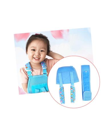NOLITOY Adjustable Arm Sling for Kids | Breathable Shoulder Support for Fractures & Injuries | Perfect for Broken Arm Recovery - Blue - Buy Online on GoSupps.com