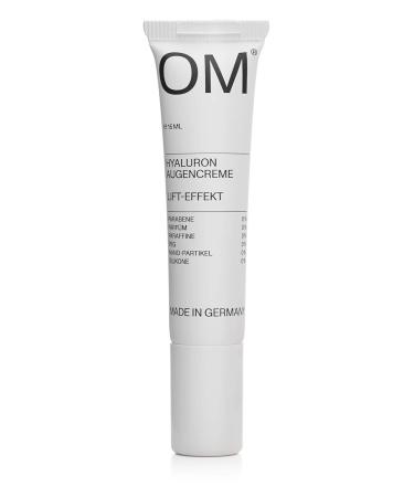 OM Hyaluron Eye Cream 15ml - Anti-Wrinkle & Dark Circle Solution with Skin Lipid Matrix - Paraben-Free - Made in Germany - International Shipping Available - Buy Online on GoSupps.com