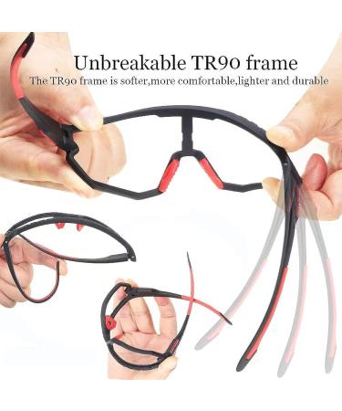 GIEADUN Polarized Sports Sunglasses for Cycling, Fishing, Skiing, Running - Blue/Pink - Buy Online on GoSupps.com