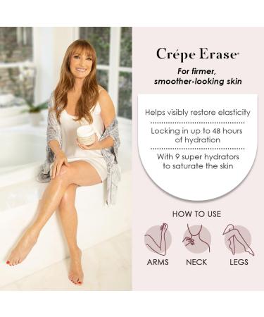 Crepe Erase 2-Step Advanced Body Care Treatment | Anti-Aging Moisturizer & Exfoliator for Firm Youthful Skin | Wrinkle & Crepe Skin Support | Citrus Formula - Buy Online on GoSupps.com