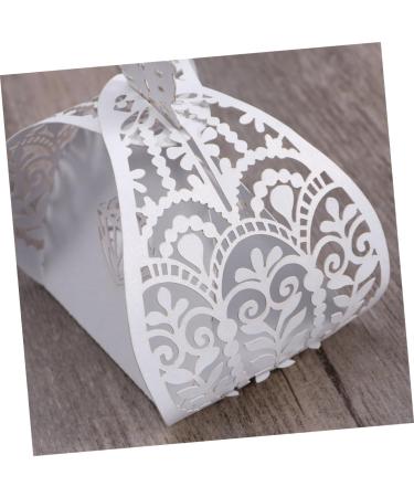 NUOBESTY 50pcs Boxes Baptism Favor Boxes Wedding Boxes Chocolate Boxes Candy Box Carton European Style - Buy Online on GoSupps.com