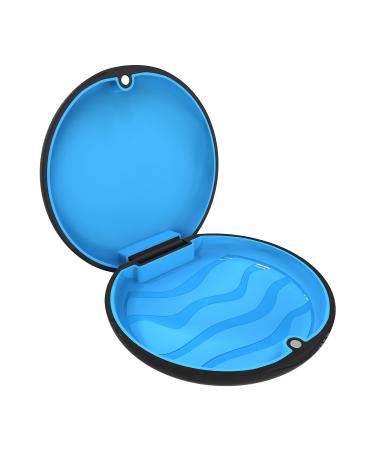 Retainer Case Solid Orthodontic Retainer Case-Black - Buy Online on GoSupps.com