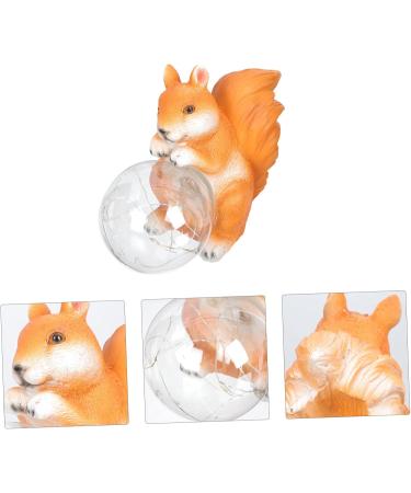 1pc Decorative Lights para Mesa De Lantern Decor Nativity Ornaments Solar Animal Lamp Garden Light Decoration Solar LED Animal Scene Lamp Ornament Resin Light (Orange) - Buy Online on GoSupps.com