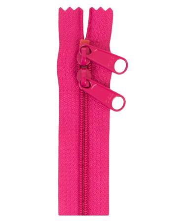ByAnnie ZIP30-250 Double Slide Zipper  30  Lipstick