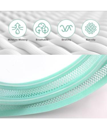 Shop Lophe Sports Hair Bands - 3 Pack Elastic Headbands for Yoga Running & Football | Slipproof Moisture-Wicking | Unisex - Black Green & Blue - Buy Online on GoSupps.com