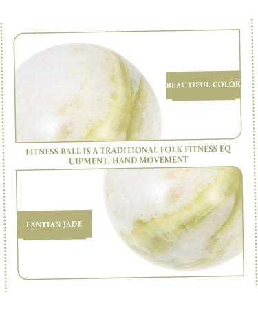 Buy Healvian Gymnastics & Hand Training Balls - Perfect for Hand Exercises & Meditation | Lantian Jade Gift from China - Buy Online on GoSupps.com