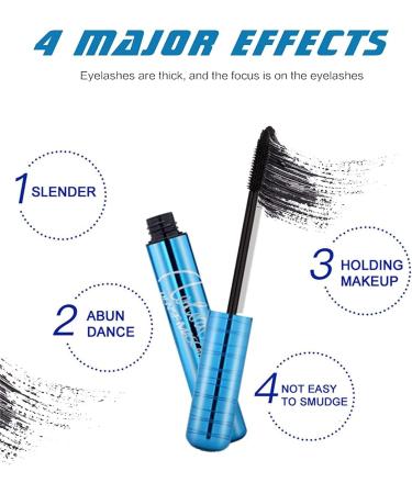 PICKX Mascara for Older Women New Upgrade Mascara for Seniors with Thinning Lashes Waterproof Mascara Hypoallergenic Mascara for Sensitive Eyes for Mature Women (1PC) - Buy Online on GoSupps.com