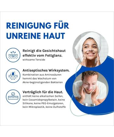Benevi Hydroderm Facial Cleanser 125ml - Acne Treatment for Impure Skin | Gently Eliminate Oily Shine - Buy Online on GoSupps.com
