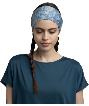 Buff Coolnet UV Wide Headband - ONESIZE - UV Protection & Versatile Style for Outdoor Adventures - Buy Online on GoSupps.com