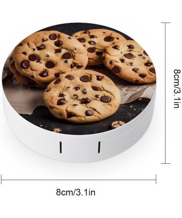 Buy Chocolate Chip Portable Contact Lens Case - Travel-Friendly Storage Box for Contacts - Buy Online on GoSupps.com