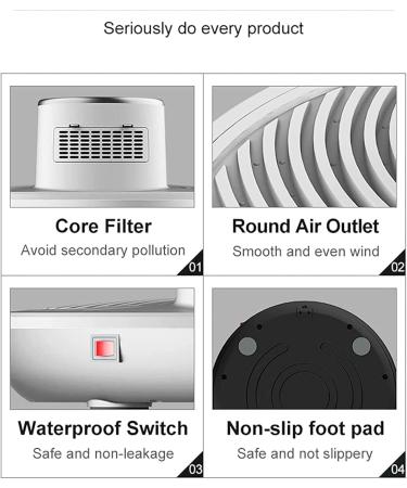 Electric Hair Skin Dryer Machine Body Dryer Machine Warm and Cool Wind with Gravity Sensor 300W Negative Ions/1cc Coverage Area Refreshing and Comfortable to Care for The Skin - Buy Online on GoSupps.com