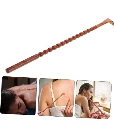 Frcolor 3-Pc Manual Back Massage Scratching Device for Adults | Body Massage Tools & Scratch Board - Wenge Finish - Buy Online on GoSupps.com