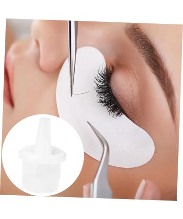 POPETPOP 20pcs Transparent Tools Cap Extended Tool Glue Lash Replacement Nozzle Tips Plastic Anti-blocking - Buy Online on GoSupps.com