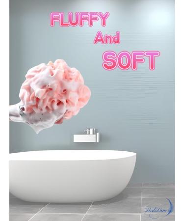 Buy Bath Loofah Pack of 6 - Exfoliating Shower Sponges for Scrubbing & Cleansing | Ideal Body Wash Pouf - Buy Online on GoSupps.com