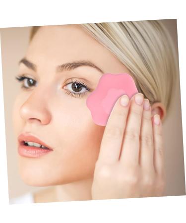 Angoily Silicone Cleansing Brush Handheld Face Scrubber Facial Cleaning Brush Facial Scrubber Exfoliator Manual Exfoliating Brush Blackheads Removing Scrubber Mat Frosted Pink Silica Gel - Buy Online on GoSupps.com