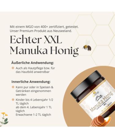 Buy Premium Threat Manuka Honey MGO 400+ 600g - 100% Authentic New Zealand Honey with Certified Methylglyoxal - Buy Online on GoSupps.com