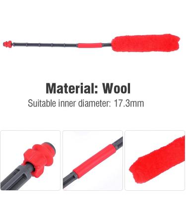 Mini Paintball Squeegee Stick - Absorbent Swab for Cleaning Barrel in Shooting Games (Red) - Buy Online on GoSupps.com