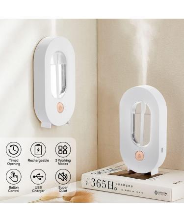 Acwoo Aroma Diffuser - Electric Fragrance Diffuser for Essential Oils | Includes 2 Empty Bottles | Perfect for Home Bedroom Office Yoga & Spa - Buy Online on GoSupps.com