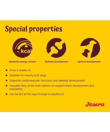 Josera Kids Puppy Food (12.5 kg) | Super Premium Dry Dog Food for Medium & Large Breeds | Wheat-Free | International Shipping Available - Buy Online on GoSupps.com
