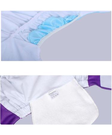 5 Set Adult Reusable Cloth Diapers for Incontinence - Gray 72-92 cm | Eco-Friendly & Comfortable - Buy Online on GoSupps.com