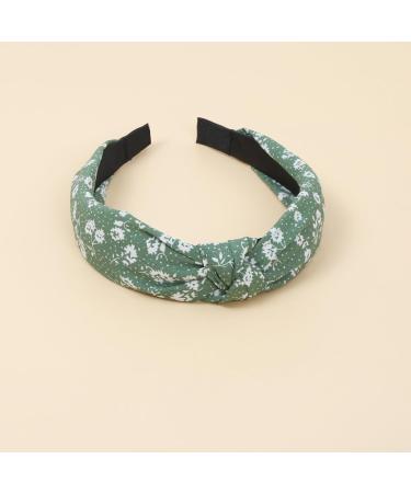 Headband for Women's Hair Hairband Adult Women Alice Headbands Knotted Elastic Headband Fashion Headbands for Women and Girl (4LvseFlowerA) - Buy Online on GoSupps.com