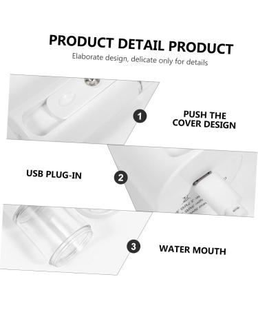 POPETPOP 1 Set Hydrating Instrument Face Steamer Hand Held Sprayer Moisturizing Mister Travel Extend The Face 12X4.5X4.3cm - Buy Online on GoSupps.com